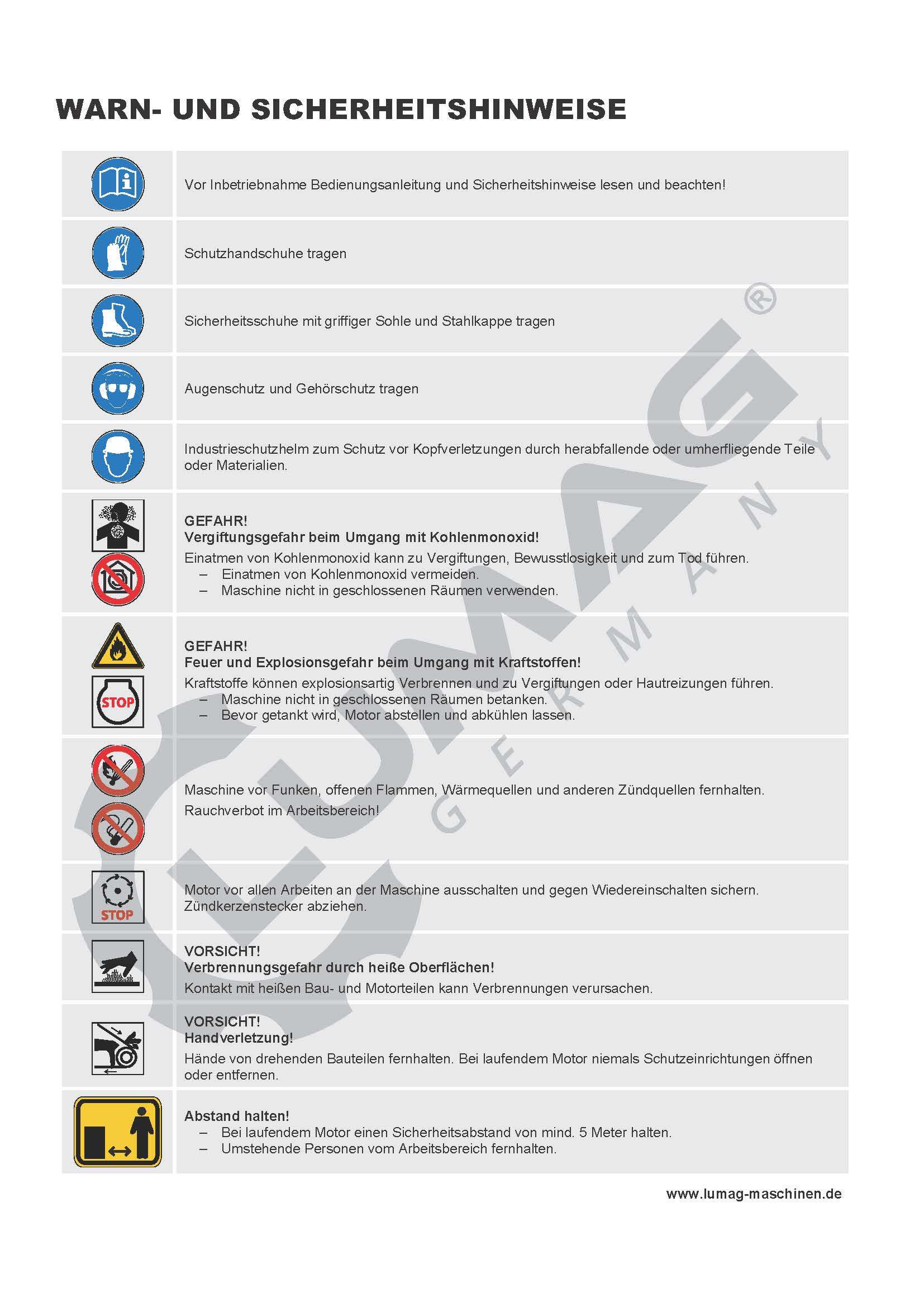 Sicherheitsdatenblatt
