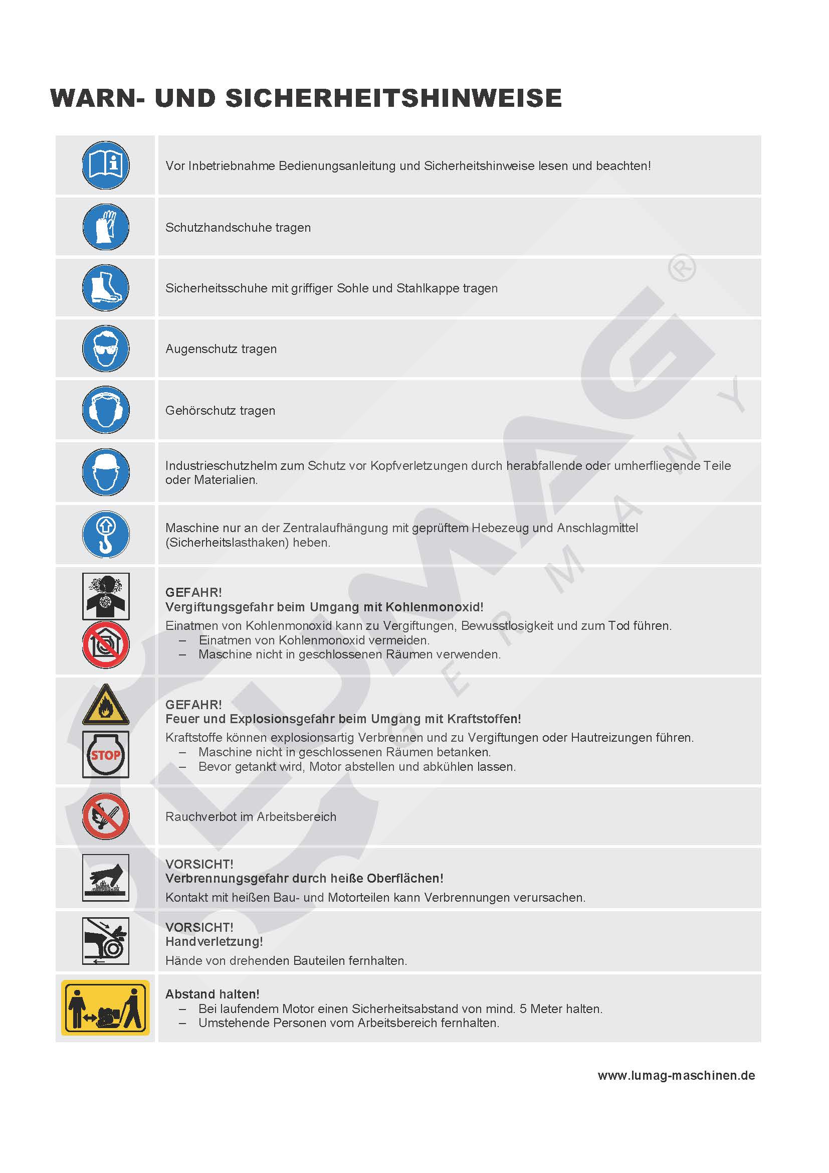 Sicherheitsdatenblatt