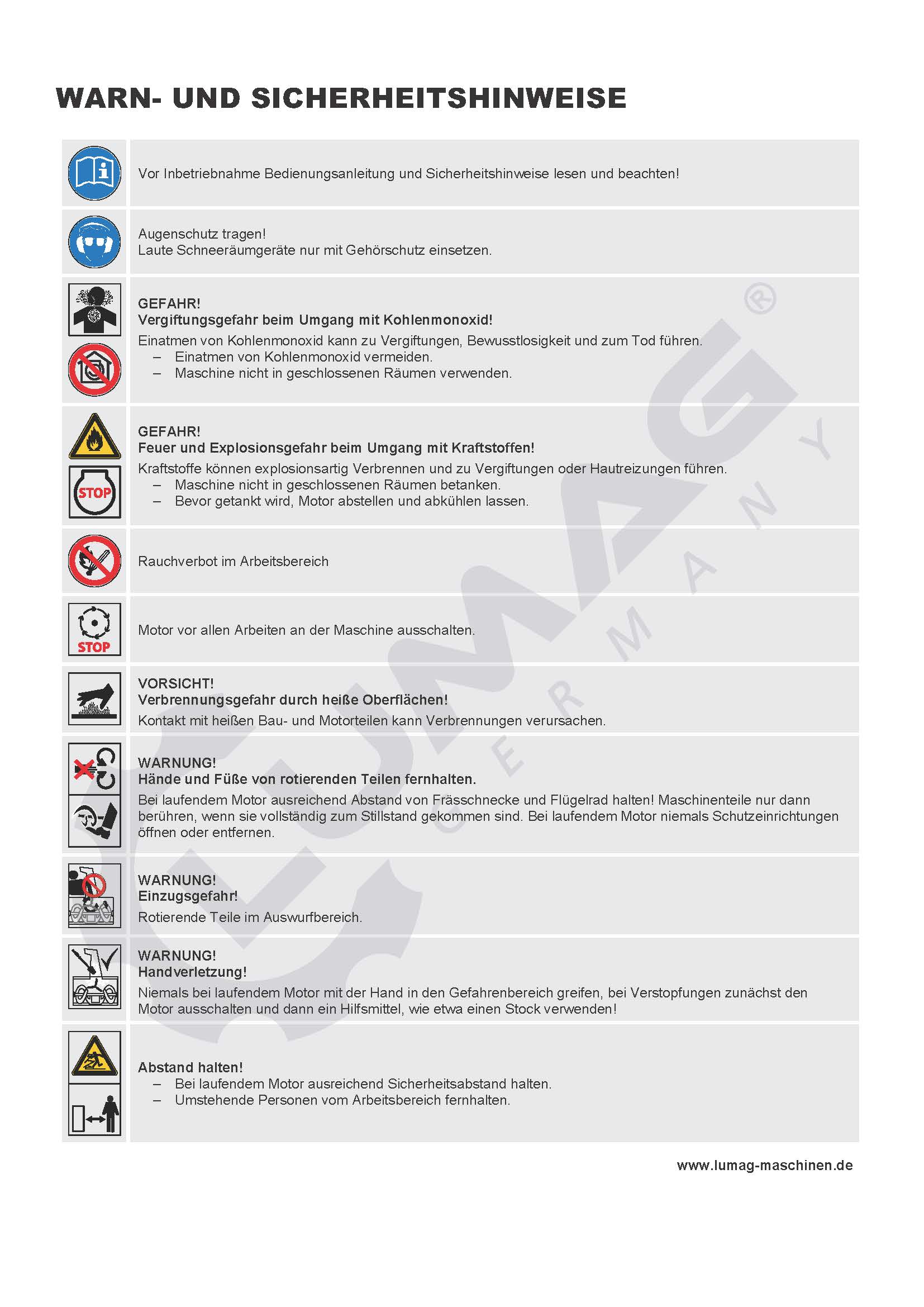 Sicherheitsdatenblatt