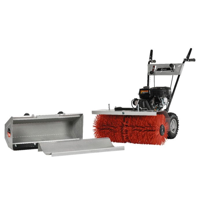 Lumag KM800 Schnee und Schmutzkehrmaschine 3 in 1 mit E-Start 230V