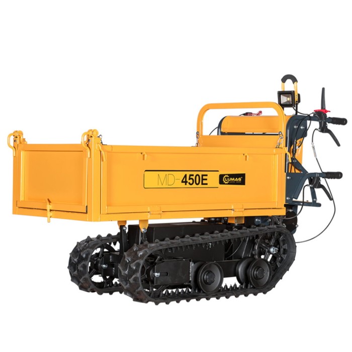 Lumag MD450E Elektro Raupendumper mit Kettenantrieb