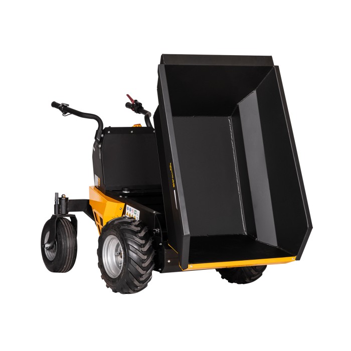 Lumag MD500EKN Elektro Raddumper Minidumper Dumper mit elektrischen Hubzylinder