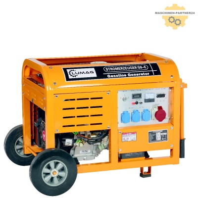 Lumag G8E Benzin Generator Stromerzeuger mit E-Start 230V & 400V