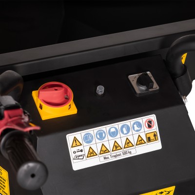 Lumag MD500EKN Elektro Raddumper Minidumper Dumper mit elektrischen Hubzylinder