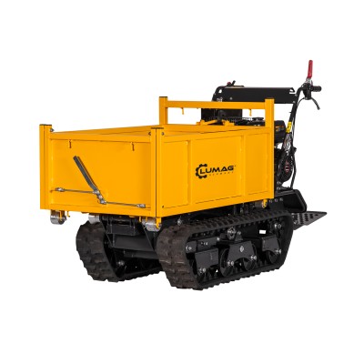 Lumag MD800HPRO-AR hydraulischer Benzin-Raupendumper mit Abrollmulde