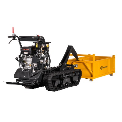 Lumag MD800HPRO-AR hydraulischer Benzin-Raupendumper mit Abrollmulde