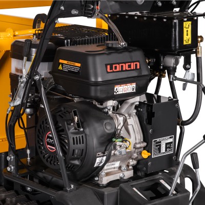 Lumag MD800HPRO-AR hydraulischer Benzin-Raupendumper mit Abrollmulde