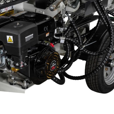 Lumag SSA400G Sägespaltautomat Benzinmotor & Förderband 3,2m